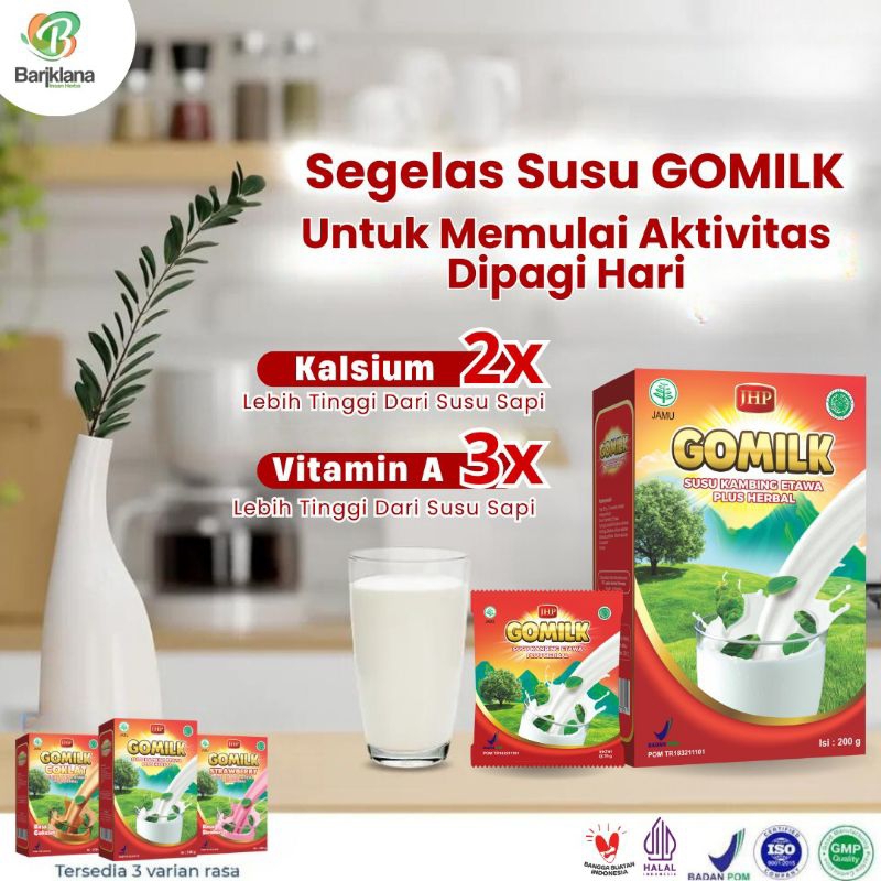 

27 (Bariklana) Susu Kambing Etawa Gomilk Plus Herbal