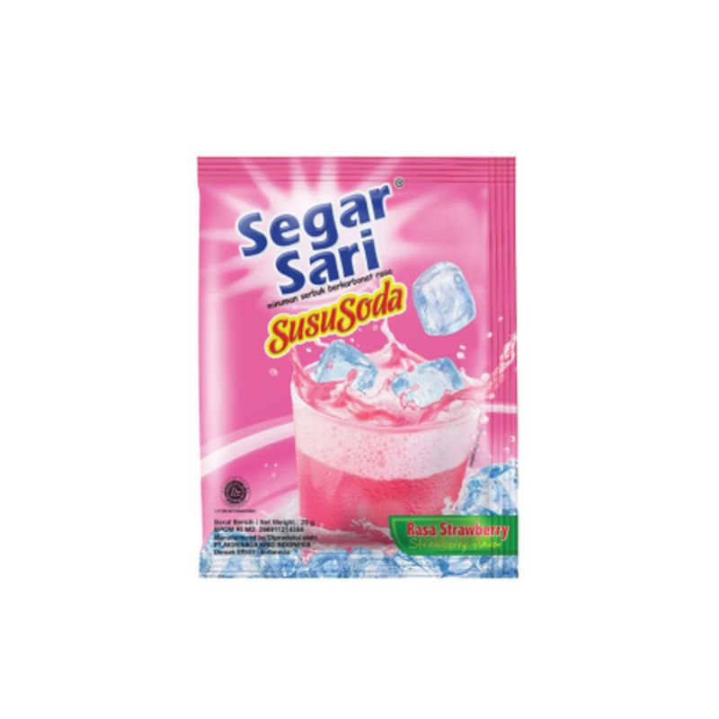 

Segar sari Susu Soda rasa Coco pandan 20 gr x 10 sachet