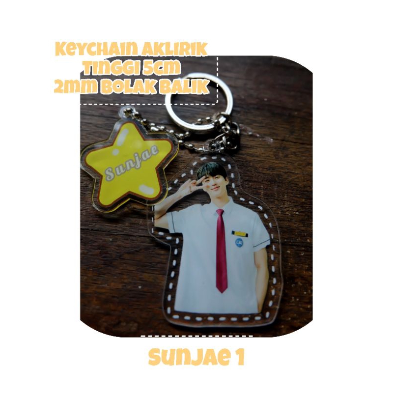 gantungan kunci Ryu Sun Jae Lovely Runner | keychain Sunjae Lovely Runner