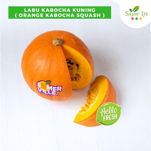 

Labu Kabocha Kuning 0.7 - 1 Kg / Pcs Fresh Sayur Hijau Buah Segar Orange Squash