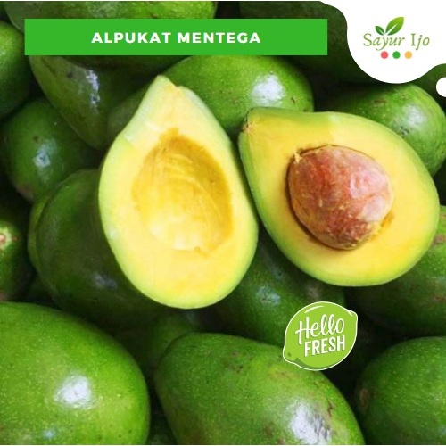 

Alpukat Mentega Super -/+ 950 - 1000 Gram / Pack Fresh Avocado Buah Lokal Segar