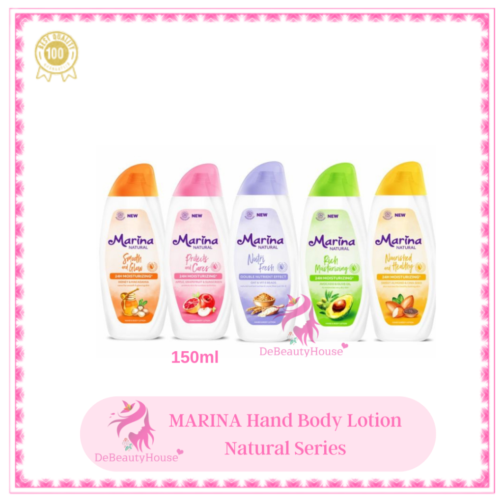 MARINA Hand Body Lotion Natural 150ml