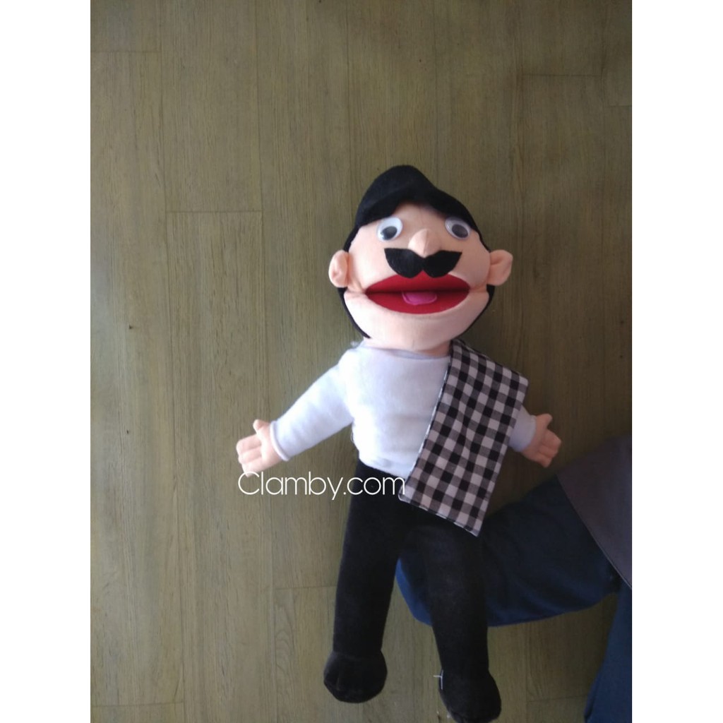 Muppet Ustadz | Muppet Guru | Hand Puppet | Boneka Cablak | Boneka Dongeng Ventriloquist