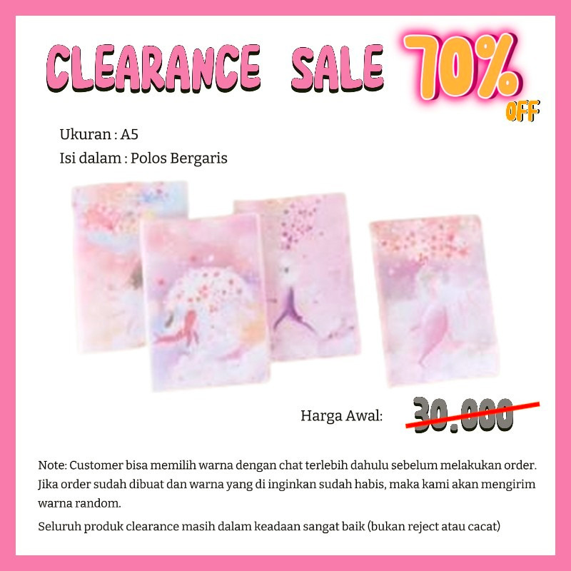 

[GARANSI 7 HARI] MARSHOFFICIAL NEW STYLE DIARY NOTEBOOK BUKU HARIAN IMPORT MOTIF SOFT PASTEL COLOR