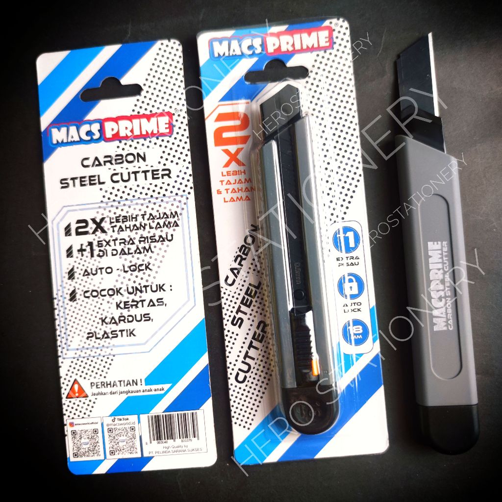 

Cutter pisau pemotong MACS carbon steel baja karbon