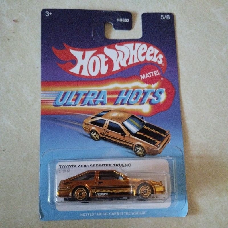 Hotwheels Toyota AE 86 Sprinter Ultra Hot