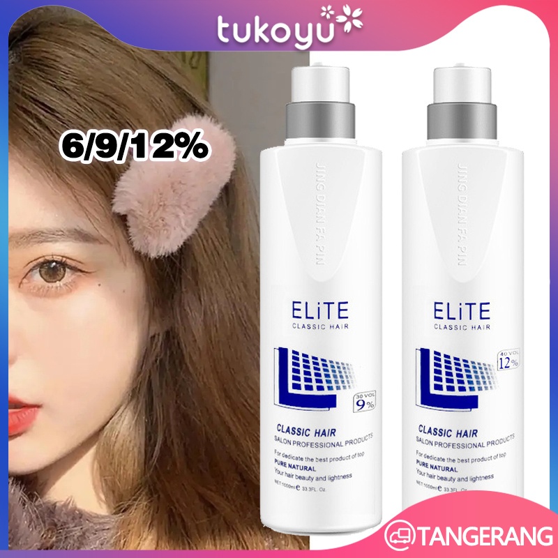 Emulsi Hidrogen Peroksida Pewarna Rambut 1000 ML/Developer Oxydant Rambut