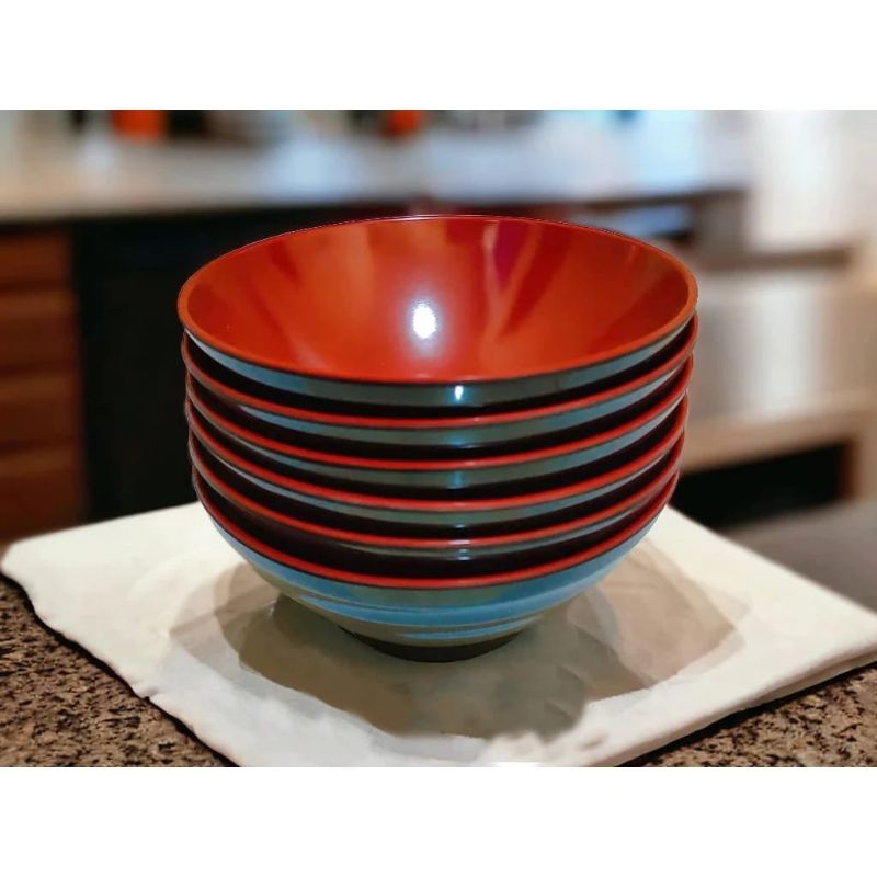 Mangkok Melamin Golden Dragon W65A4 - Mangkok Mie Ramen - Melamin Golden Dragon