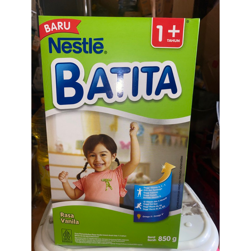 

susu batita 850 gram rasa vanila