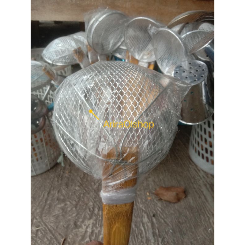 serok saringan mie aluminium uk 13cm