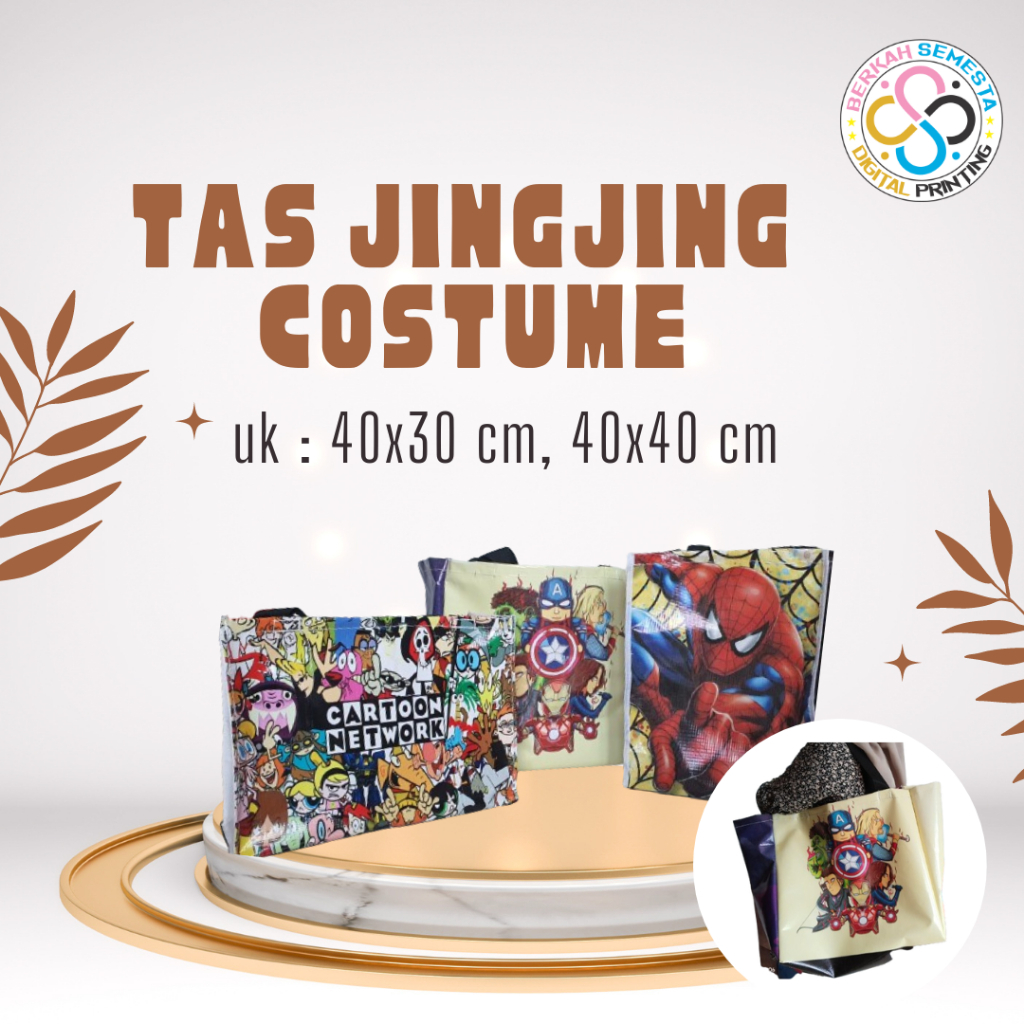 

TAS JINJING TRAVEL PRINTING COSTUME SESUAI KEINGINAN TAS PROMOSI