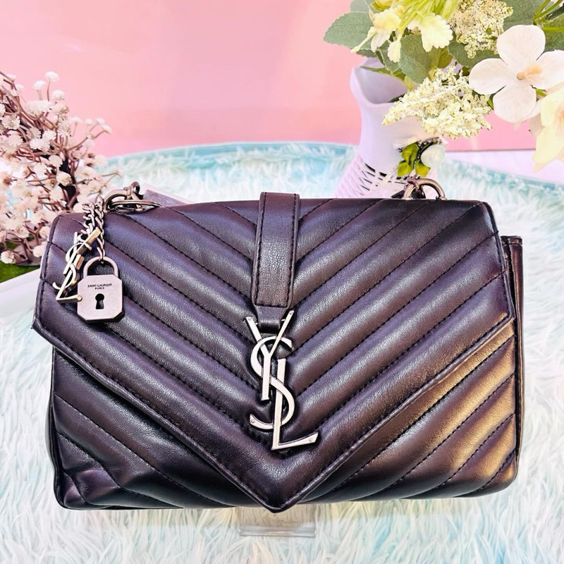 Tas Slempang Wanita Kulit YSL Premium