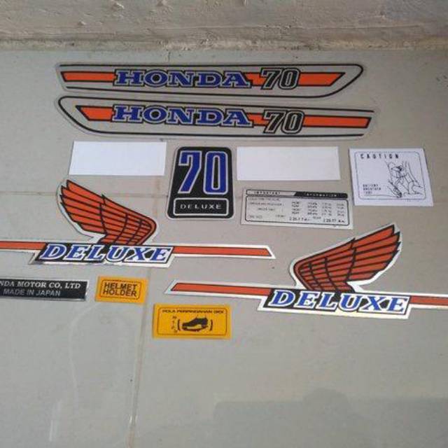 READY! Striping sticker C70 - striping C70 komplit
