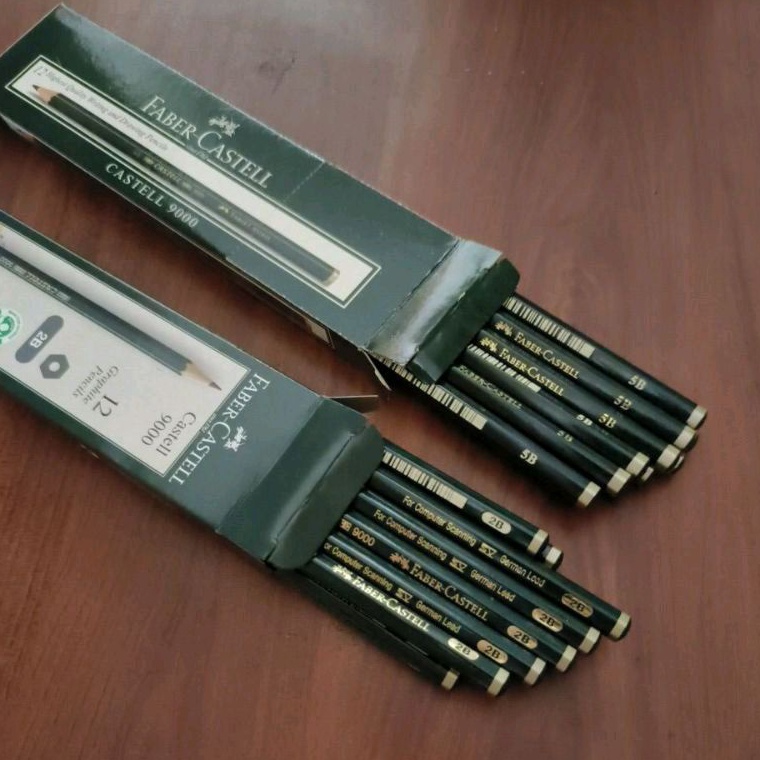 

KODE C98O Pensil Faber Castel 2B 5B per lsn
