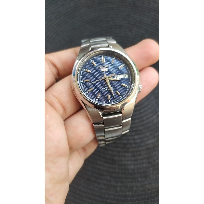 seiko 5 blue dial SNK603