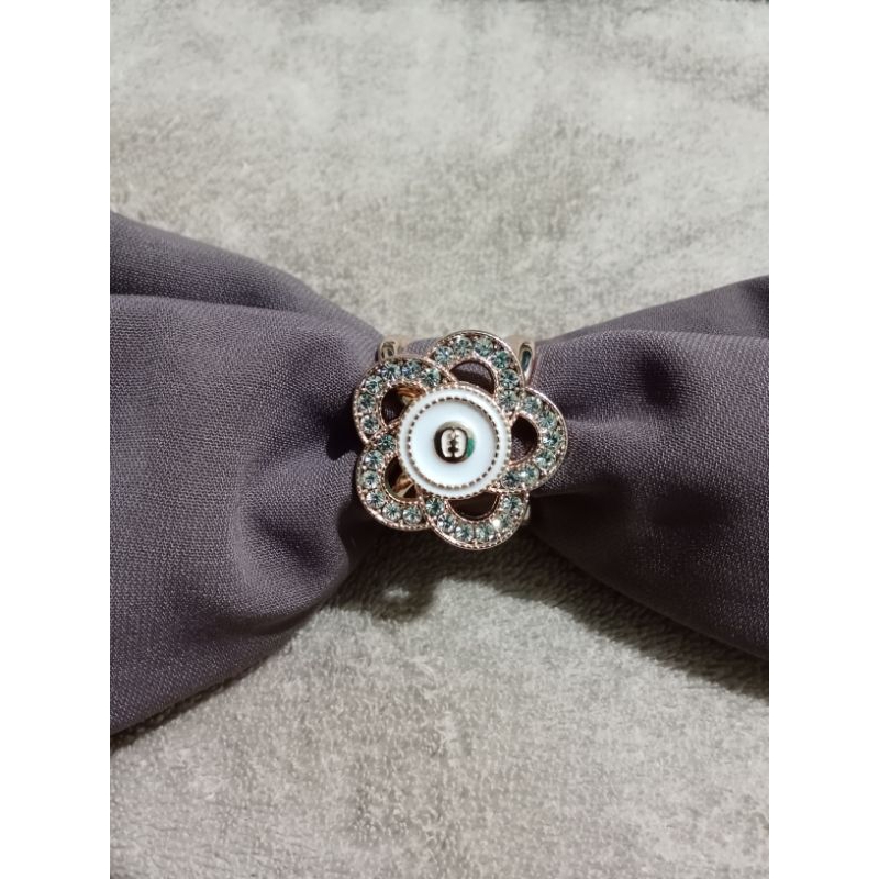 ring jilbab serut/ring premium /accessories jilbab