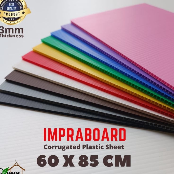 

Paling Popular Impraboard Inpraboard Infraboard 3mm 6 x 85 cm A1 PP Board Art Board Best Seller