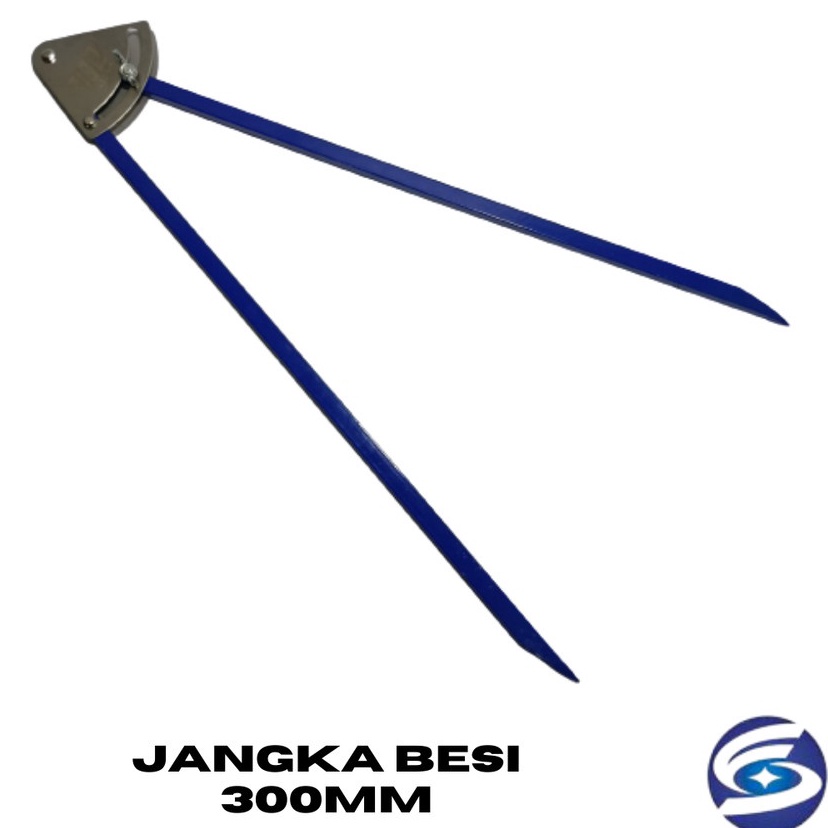 

Jangka Besi 3cm Jangka Divider Caliper 3mm