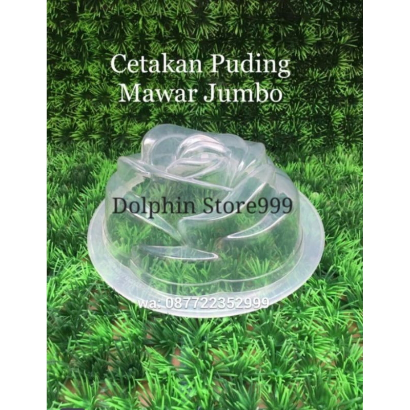 Cetakan Puding Mawar Jumbo/Cetakan Agar Jelly Mawar Besar