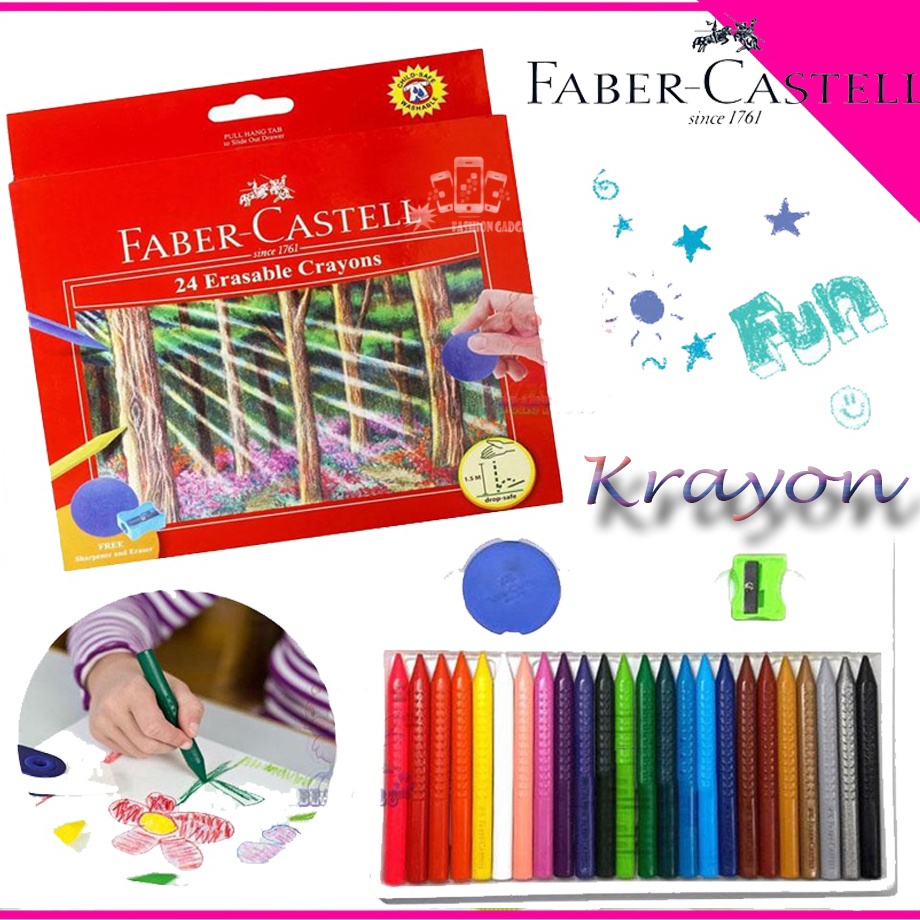 

Eble Crayon 12 Warna 24 Warna Faber Castell Crayon Bisa Dihapus Eble Crayons 24 Warna Faber Castell Bisa Dihapus Crayon FaberCastell Oil Pastel 24 Warna Krayon 12 Dan 24 Warna