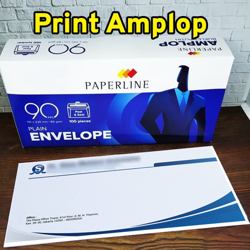 

KODE P32Y CETAK AMPLOP UKURAN 11 CM X 23 CM PER BOX ISI 1 AMPLOP FREE DESIGN