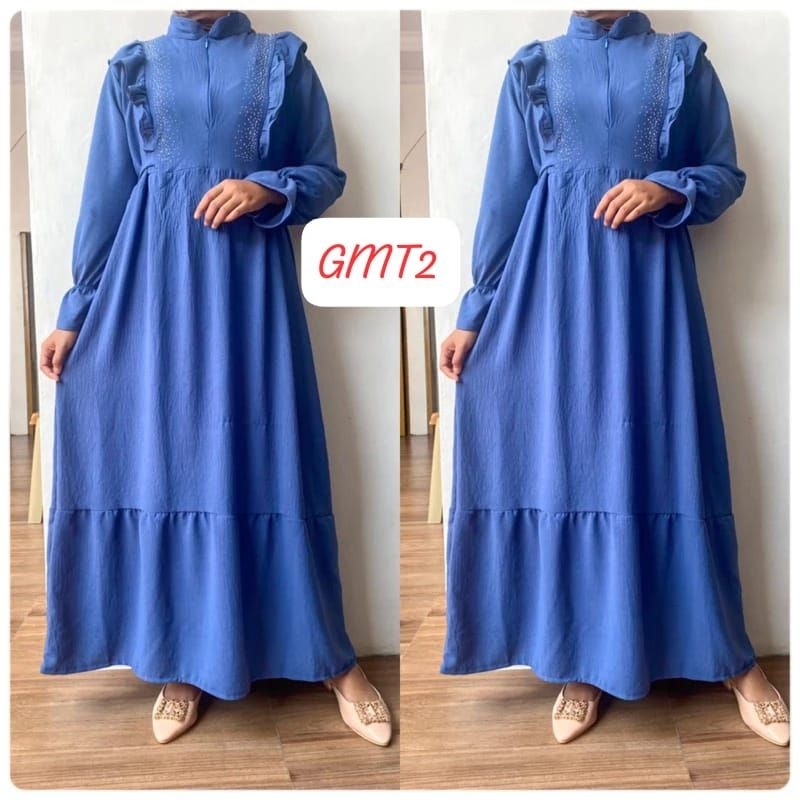 GAMIS CRINKLE AIRFLOW TERBARU 2024 / GAMIS CRINKLE LD 115
