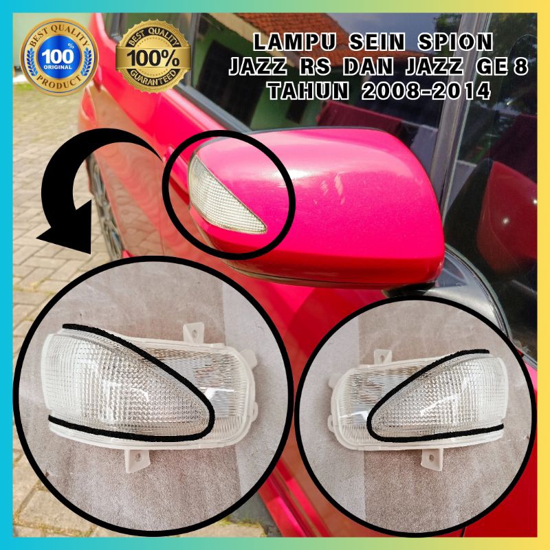 Lampu Sein Spion Jazz Ge-8 Jazz Rs Tahun 2008 2009 2010 2011 2012 2013 2014
