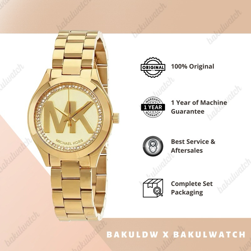 MINI LOGO RUNWAY GOLD FOR WOMEN
