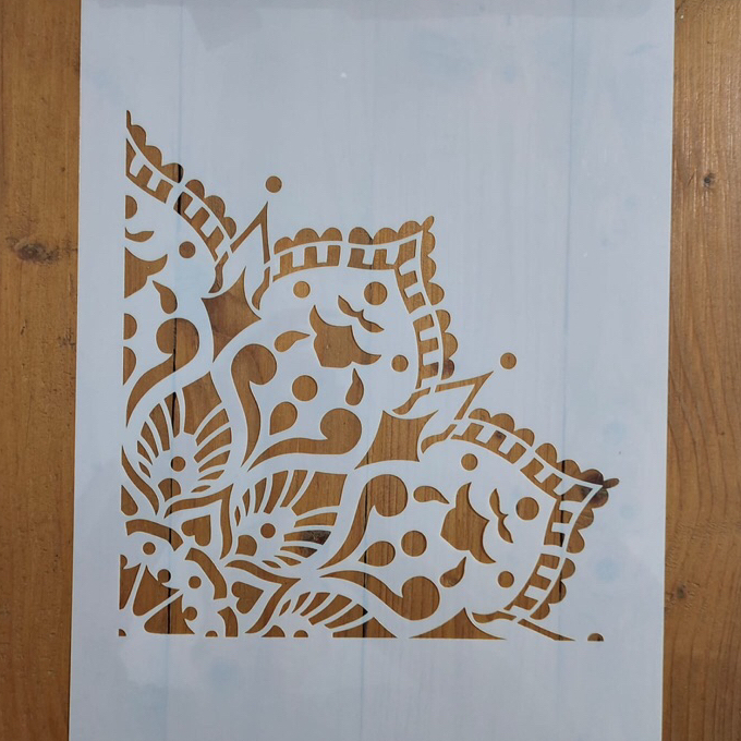 

Aneka Stencil Mandala