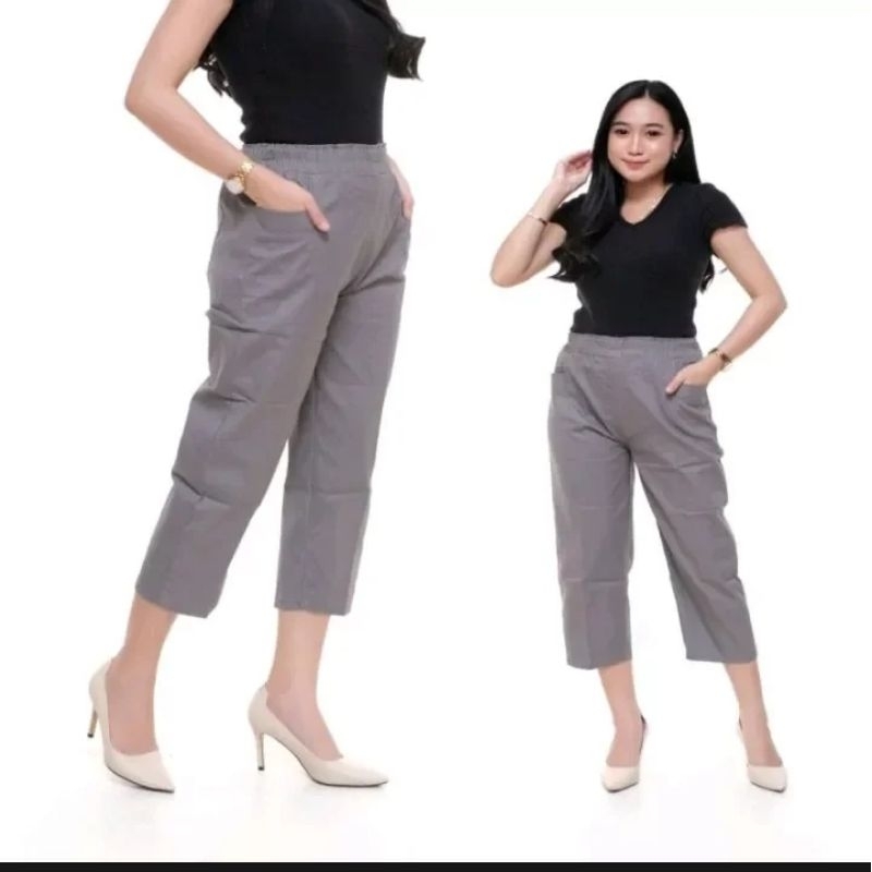 Celana Wanita 7/9 willow Pants baggy pants