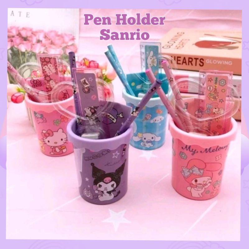 

Pensil Holder plus set ATK Sanrio