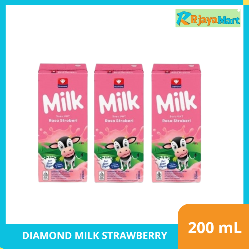 

DIAMOND MILK STROBERI 200 ml