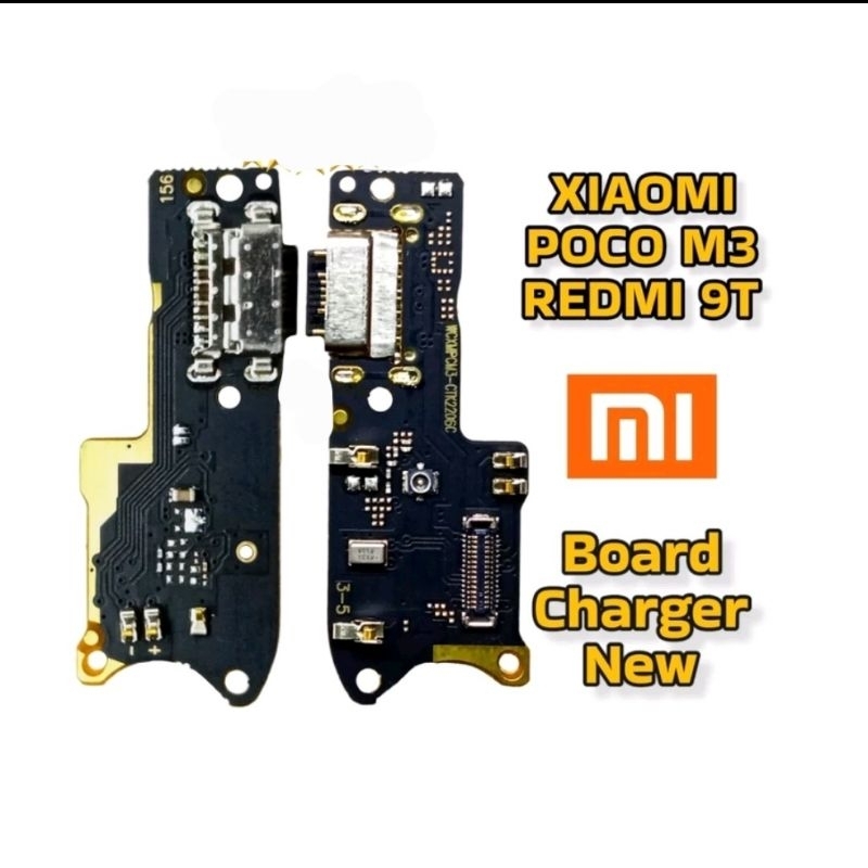 BOARDCAS PAPAN CAS KONEKTOR CAS REDMI 9T/POCO M3+IC