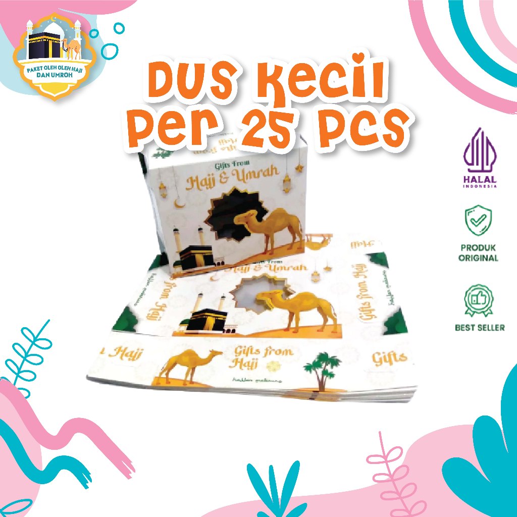 

Kardus Box Kecil Kosong untuk Oleh Oleh Haji dan Umroh per 25 pcs
