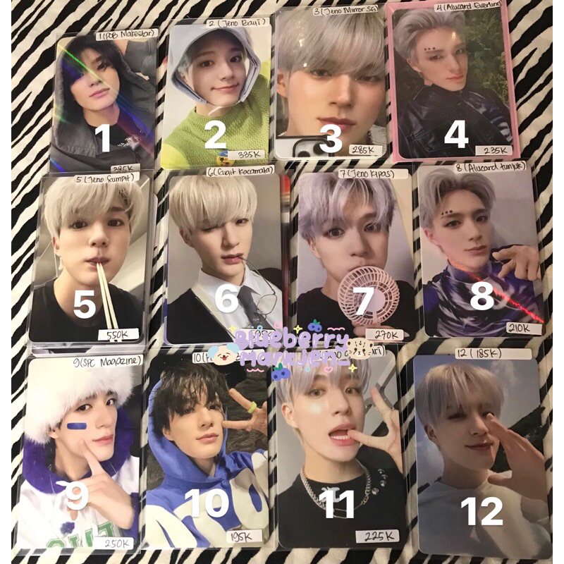 Photocard Official Lee Jeno NCT DREAM, pob makestar,sg24,ISTJ,jeno sumpit