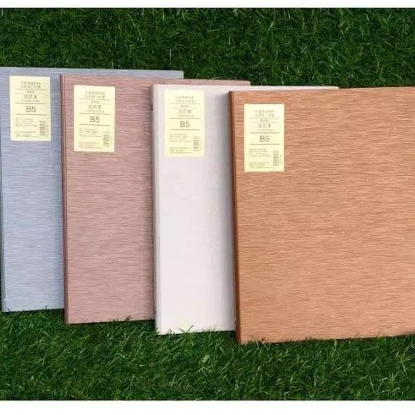 

Kreatif Binder A5 2 Lubang B5 26 Holes Urat Kayu Wengu