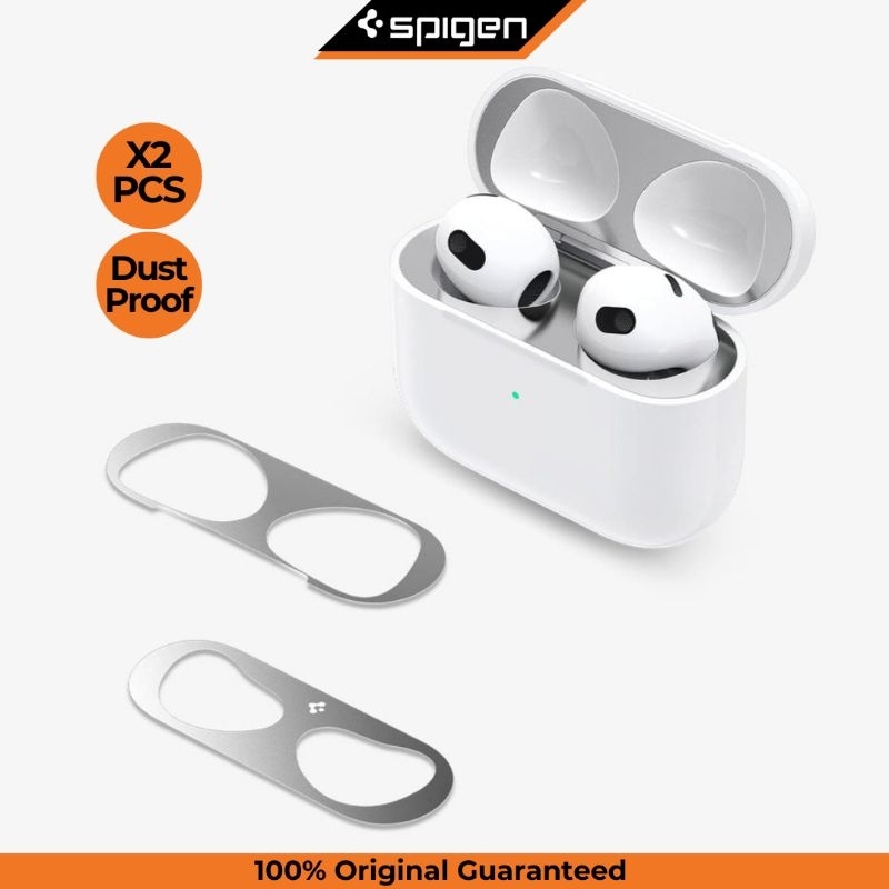 Sticker Anti Debu AirPods 3 3rd Gen 2021 Spigen Shine Shield Dust Proof Stiker Pelindung Anti Gores