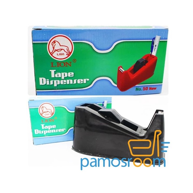 

TAPE DISPENSER LION NO 5 NEW 1 INC TEMPAT ISOLASI SOLATIP CUTTER