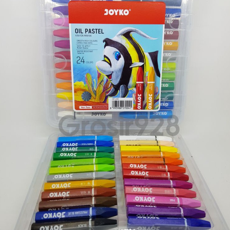 

Sale Oil Pastel Crayon Krayon Minyak Joyko 24 warna