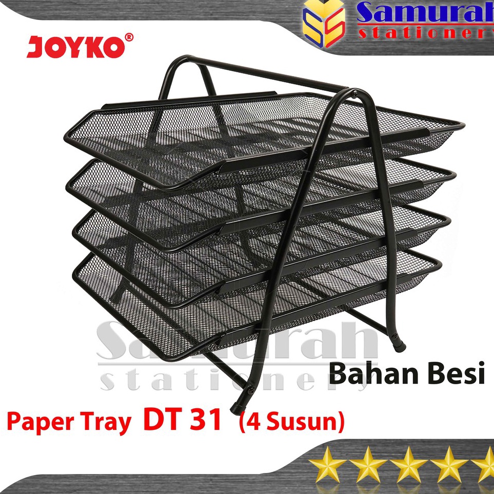 

Document Tray Besi 4 Tingkat DT 31 Joyko Rak Dokument Kes File 4 n DT31 Kantor