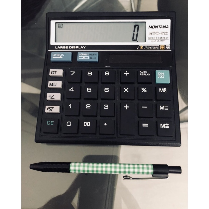 

Kalkulator 12 digits MURAH Montana mtc512
