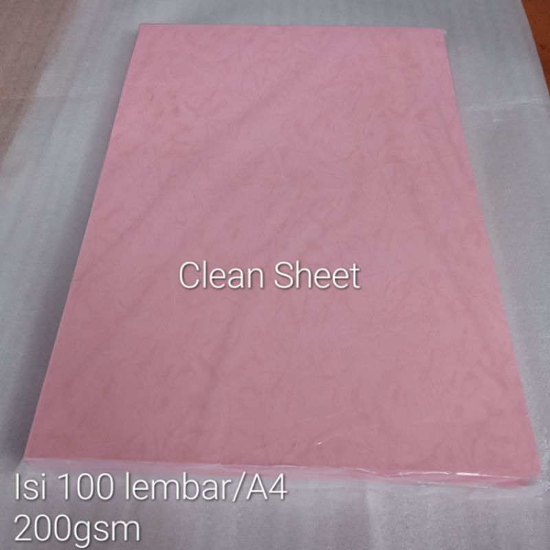 

Kertas cover jilid buffalo A4 200gsm pink(isi 100 lembar)