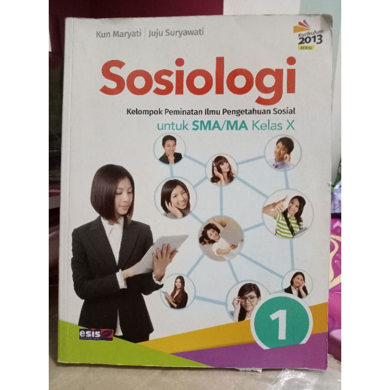 

[Preloved] Buku Paket Sosiologi Erlangga Kelas 10 SMA/MA Kurikulum 2013