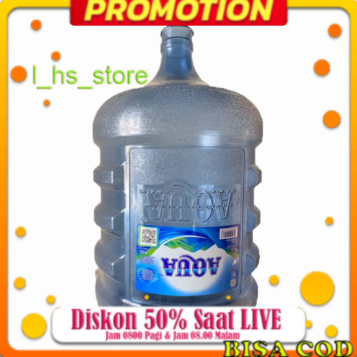 AQUA GALON 19L KOSONG Bekas seperti baru masih layak pakai harga termurah dan terlaris JATENG