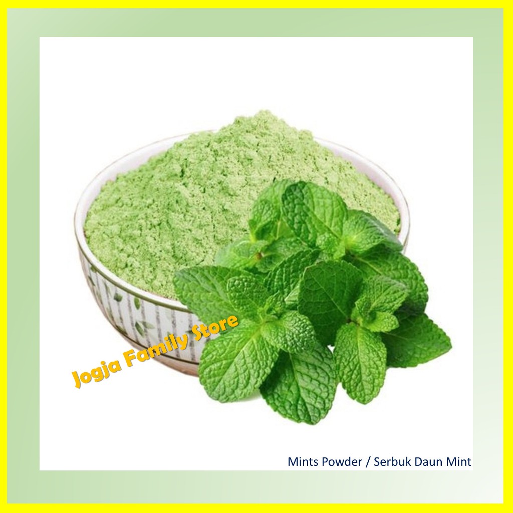 

Serbuk Daun Peppermint 500 g Bubuk Mint Kering Mentha piperita simplisia Murah | 250 g Mint Powder
