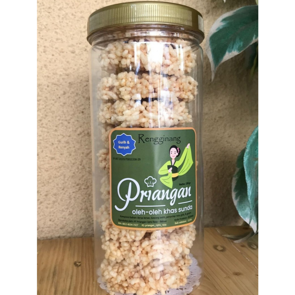 

Rengginang Priangan Kemasan Toples 150gr