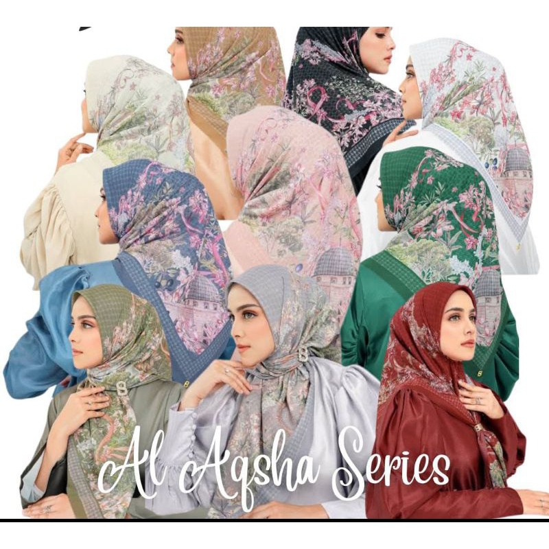 KERUDUNG SEGI4 VOAL PREMIUM AL AQSA SERIES