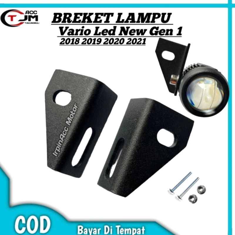 Dudukan lampu depan sorot D2 laser breket lampu tembak D2 Laser pnp vario 125 150 led new vario 160