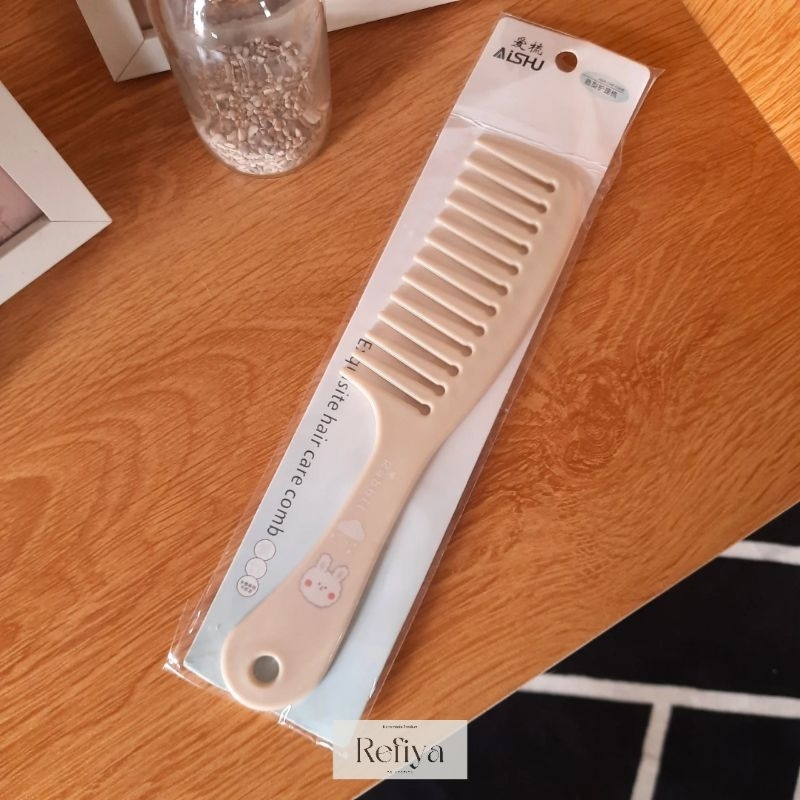Sisir rambut wanita / Sisir Rambut tebal / sisir rambut besar lucu