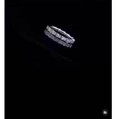 Moissanite ring total 0,54crt